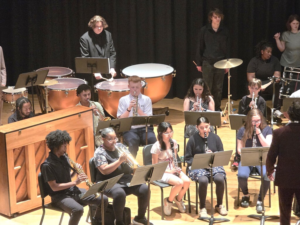Band playing