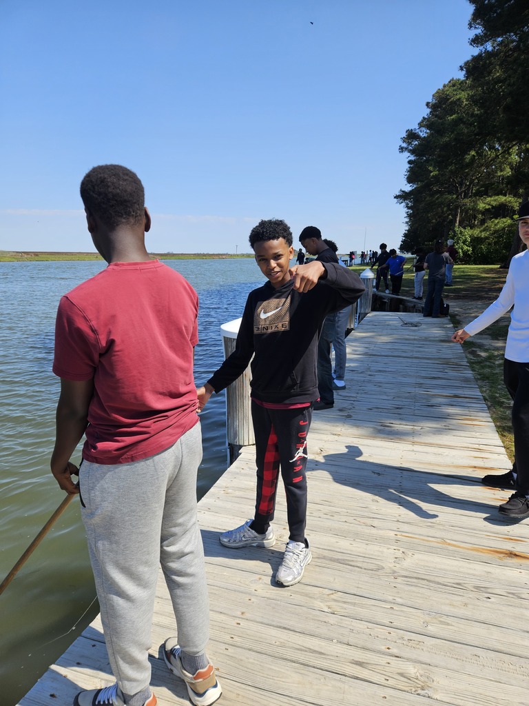 9th graders at Janes Island State Park