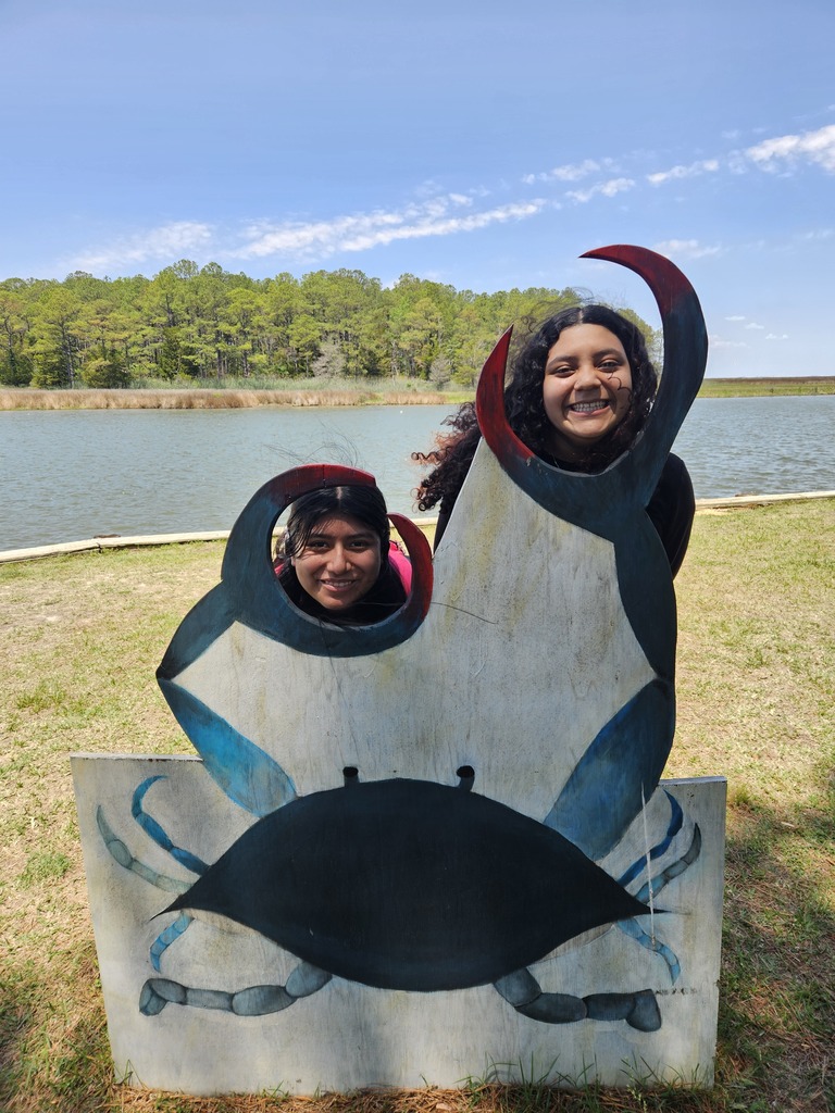 9th graders at Janes Island State Park