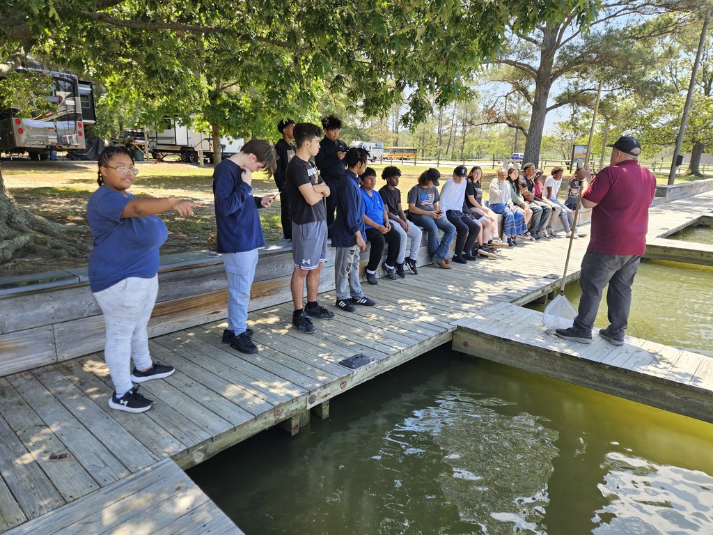 9th graders at Janes Island State Park