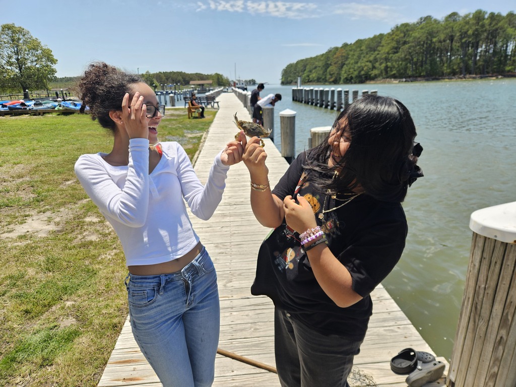9th graders at Janes Island State Park