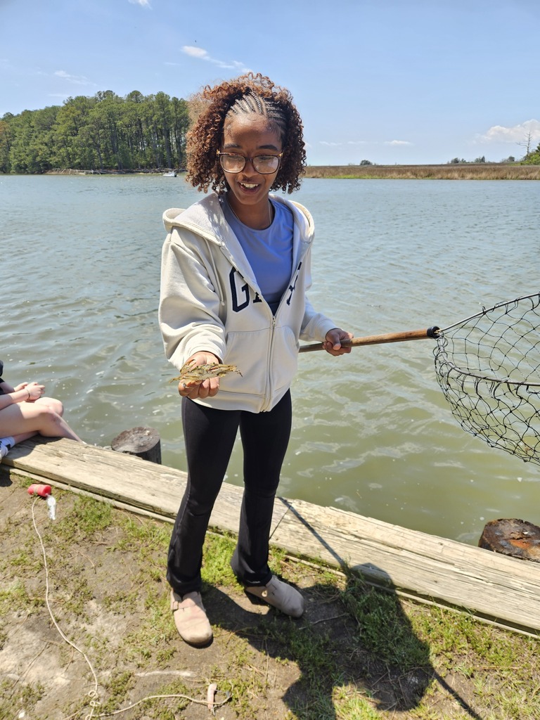 9th graders at Janes Island State Park