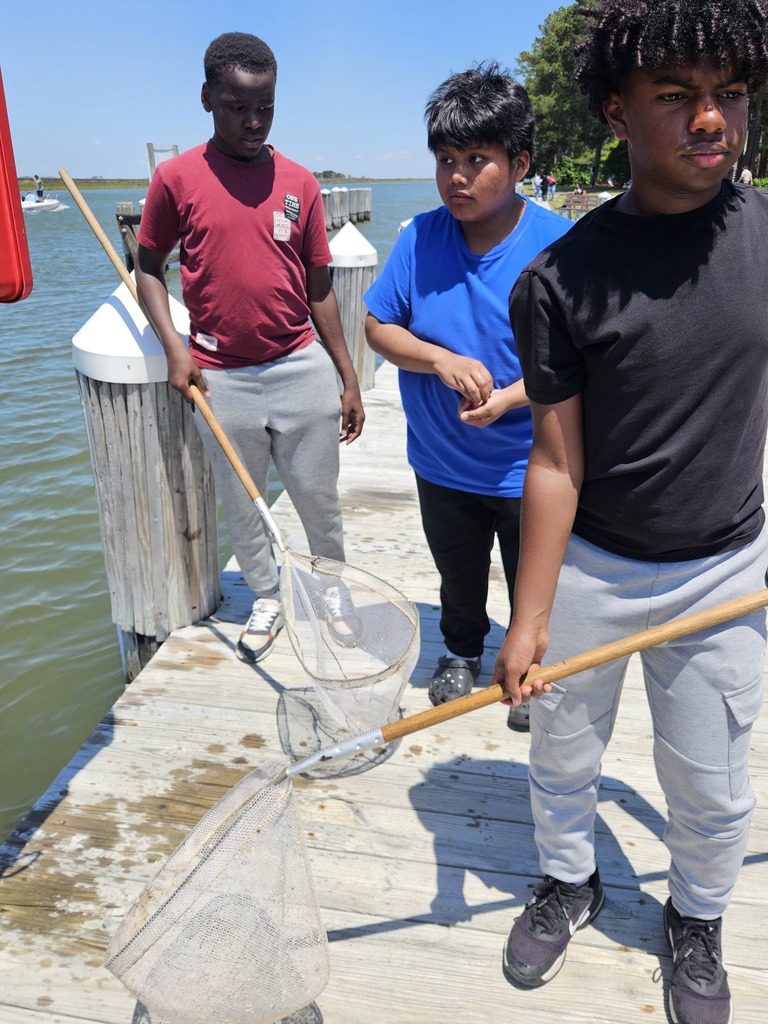 9th graders at Janes Island State Park