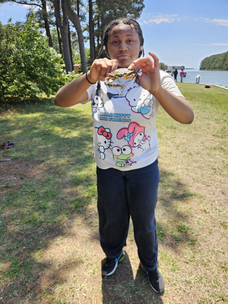 9th graders at Janes Island State Park