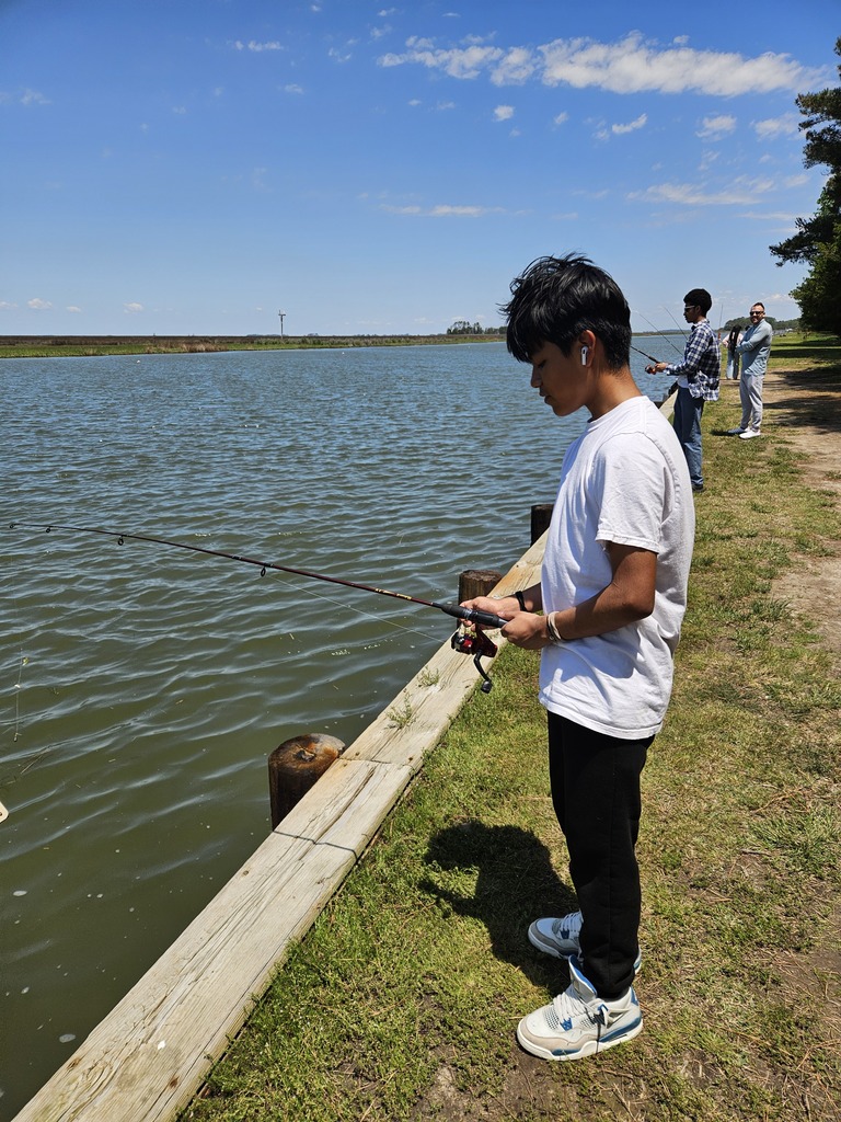 9th graders at Janes Island State Park