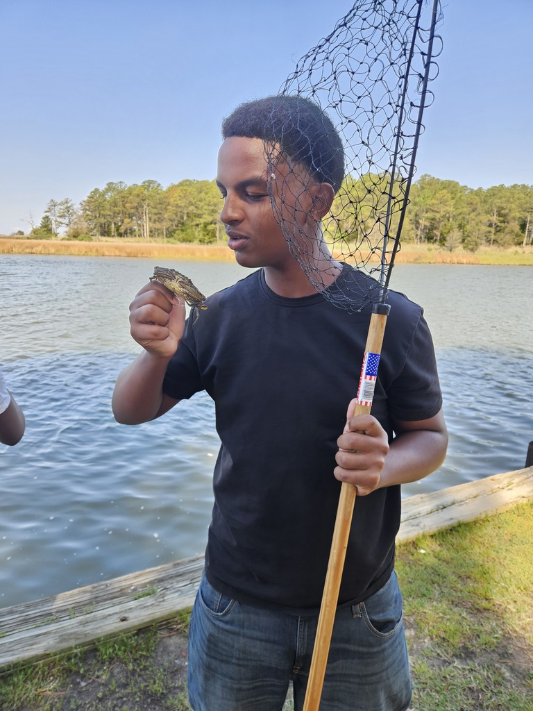 9th graders at Janes Island State Park