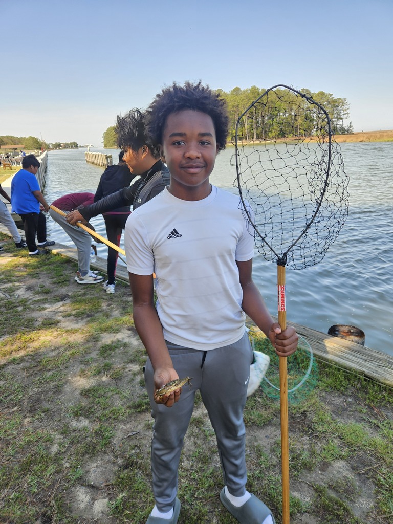 9th graders at Janes Island State Park