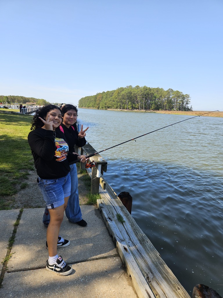 9th graders at Janes Island State Park