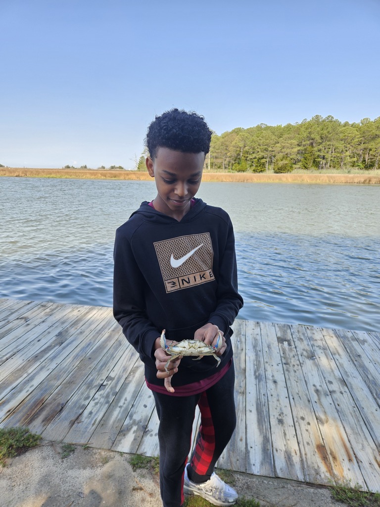 9th graders at Janes Island State Park