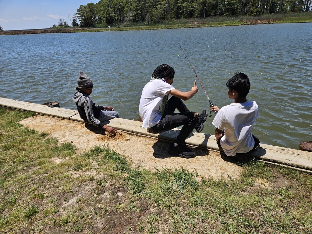 9th graders at Janes Island State Park