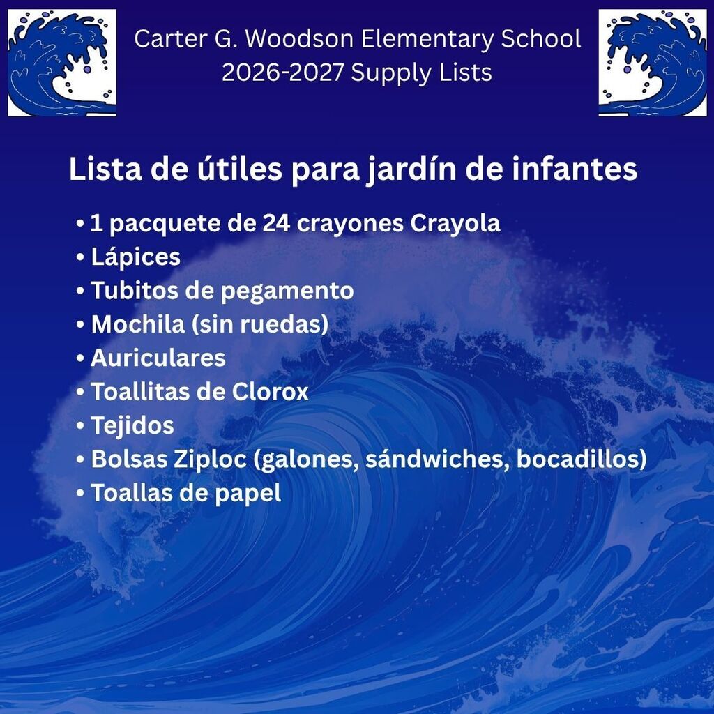 ¡Estamos emocionados de publicar nuestras listas de útiles escolares!!!!