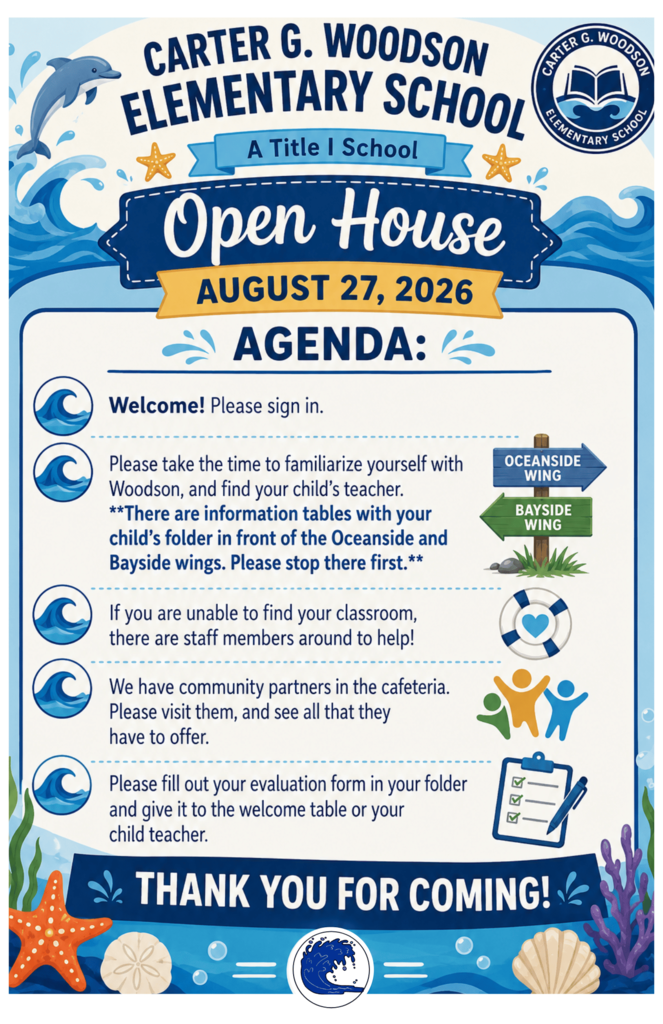 OPen HOuse flyer
