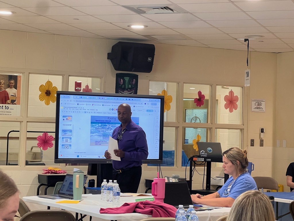 staff presenting information