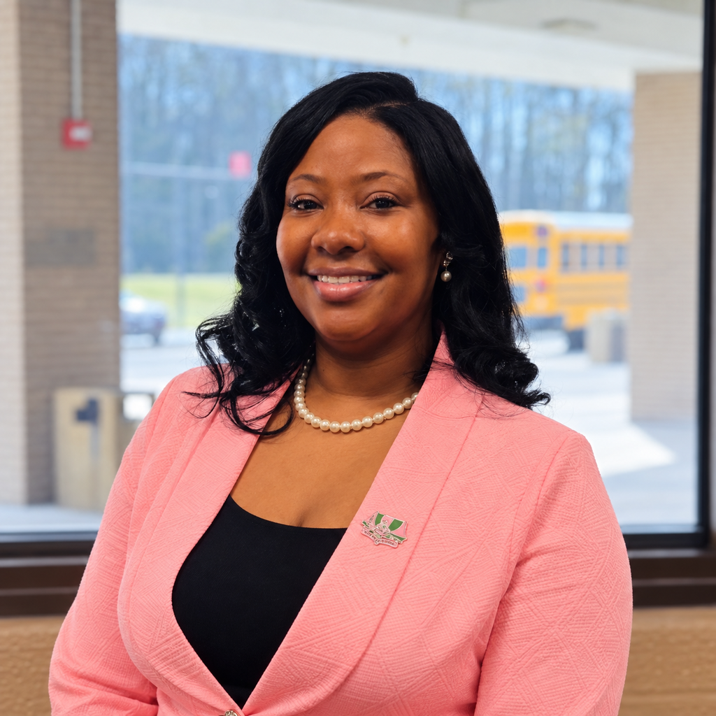 PIcture of Ms Bevins, National Board Certified teacher