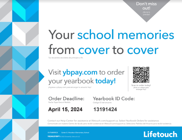 Yearbook flyer