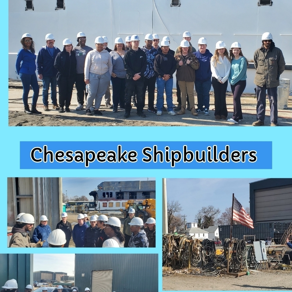 Students tour Chesapeake Shipbuilders