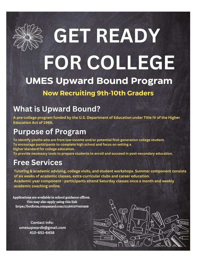 UMES Upward Bound Program