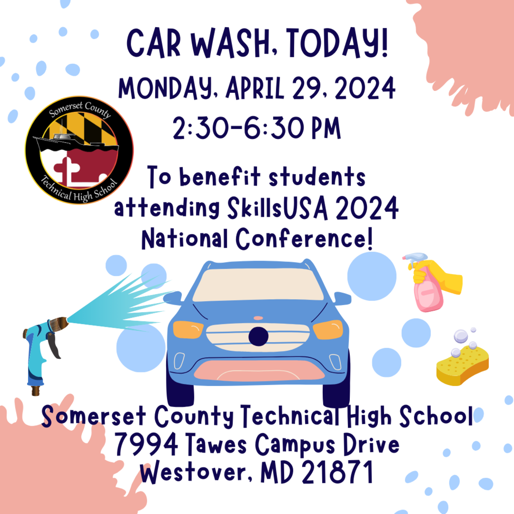 car was today monday april 29 2:30 - 6:30 pm to benefit studetns attending skillsusa 2024 national conference somerset county technical high school