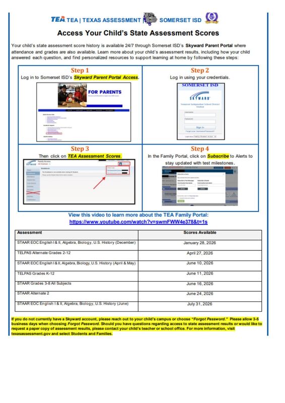 How To Access State Assessment Scores