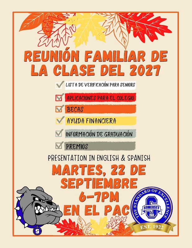 fall themed flyer