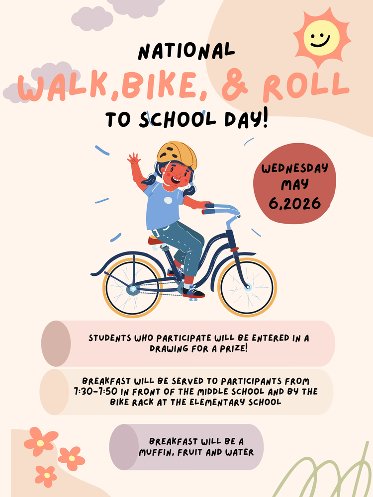 Walk to school graphic