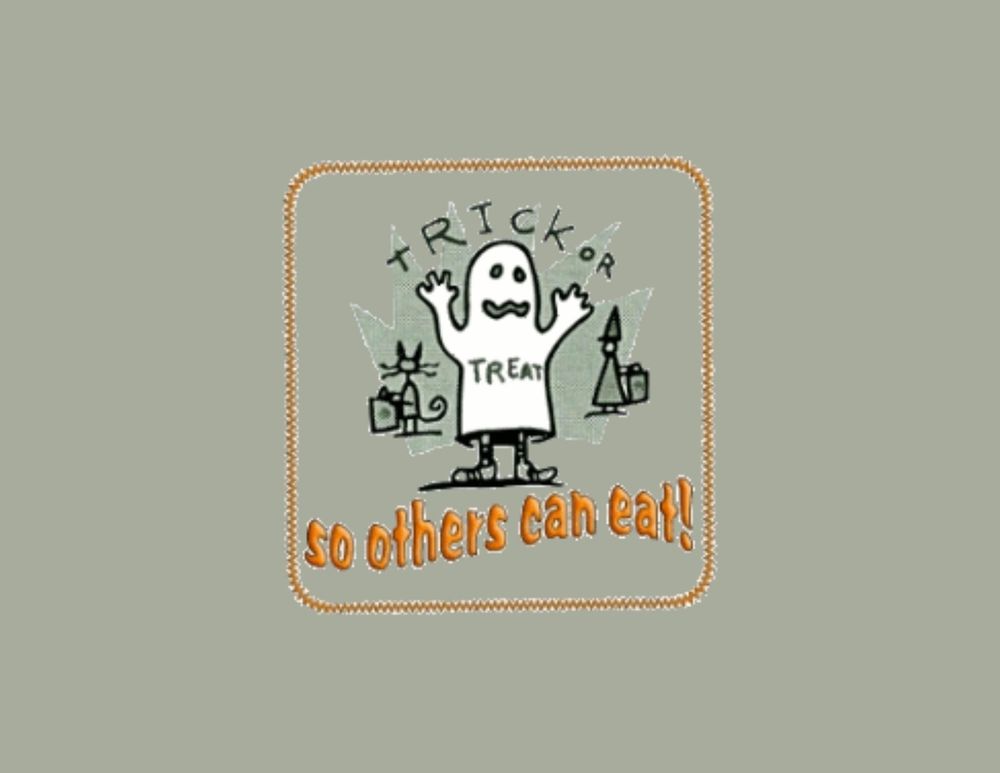 Trick or treat ghost