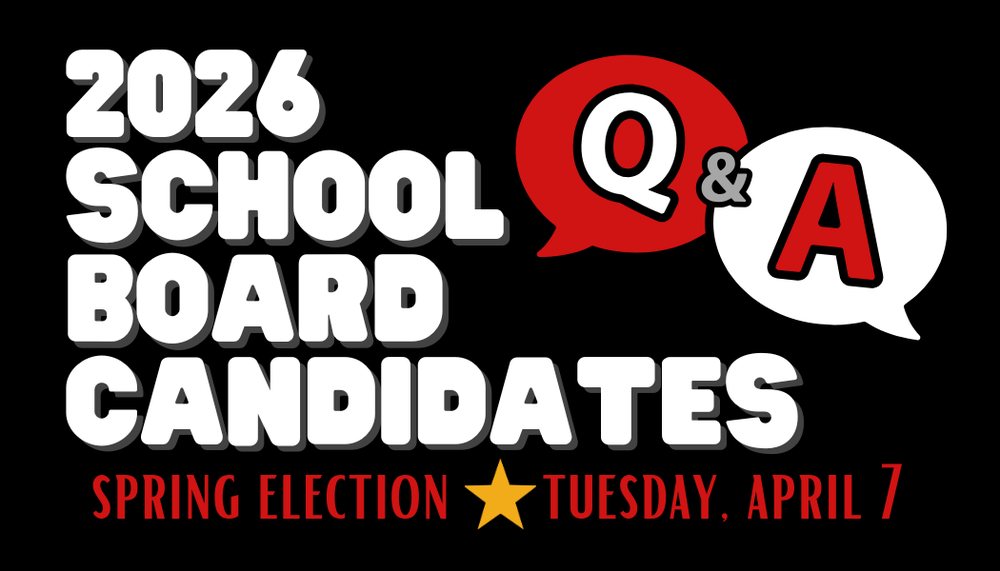 2026 School Board Candidates Q & A Header