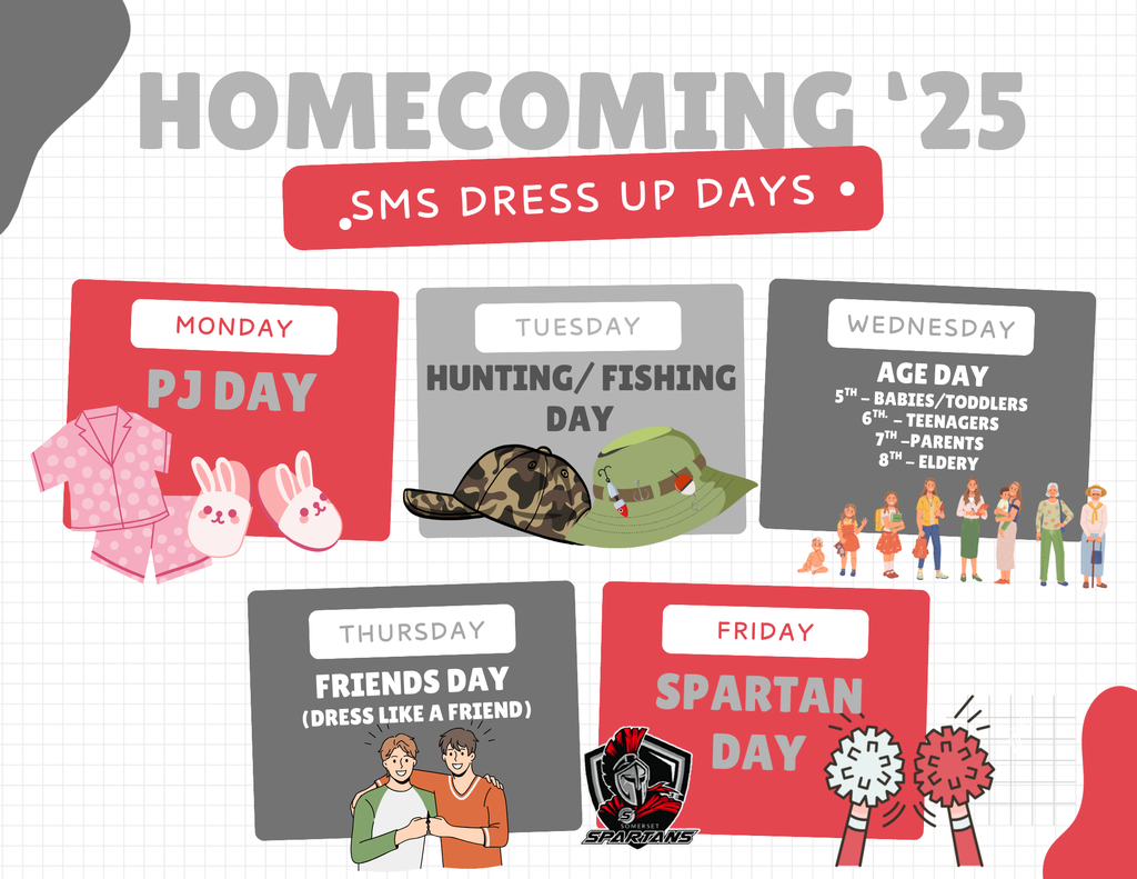 Homecoming Dress Up Days