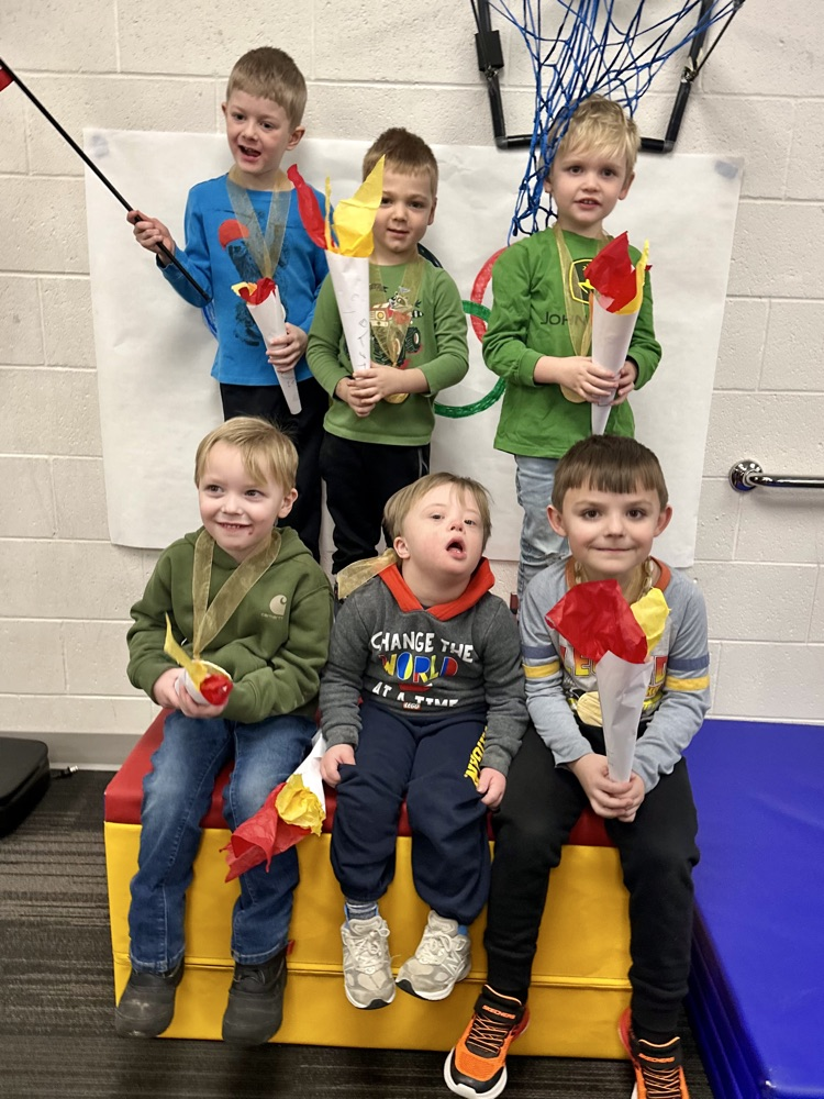 Our youngest Spartans brought the energy to the Winter Olympics! 🏅 They designed and earned their own gold medals by showing off their creativity and strength.