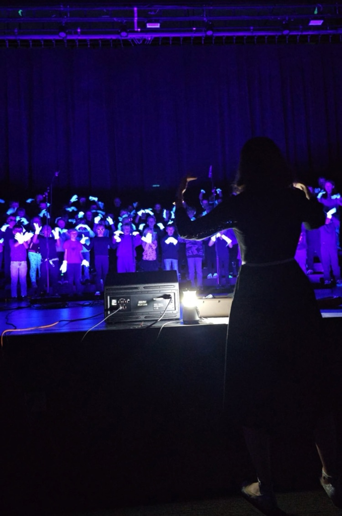 Behind the scenes of the 3rd Grade Concert!