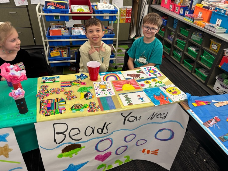 Mrs. Andersen’s class recently hosted a Spartan Market for Mrs. Olson’s kindergarten class! 