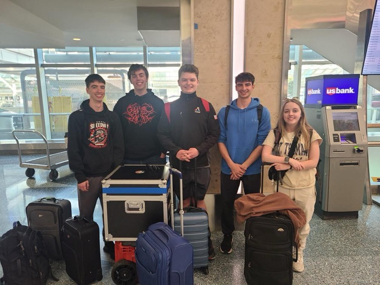 Our Robotics team is headed to the VEX Worlds Competition in St. Louis this week!