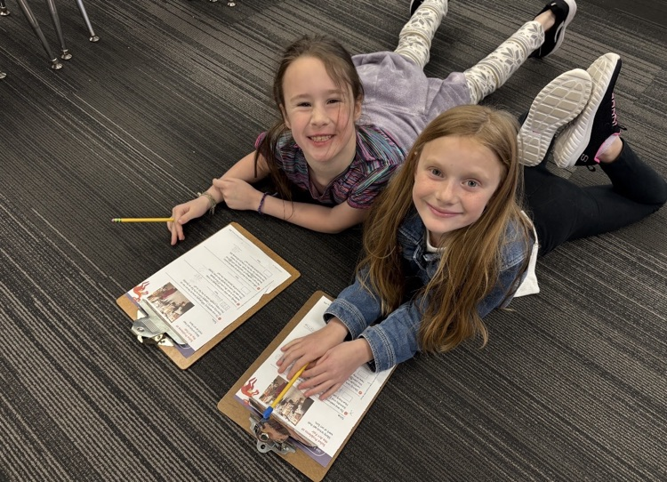 Mrs. Andersen’s 2nd graders are putting their teamwork skills to work as they solve word problems with numbers within 1,000. 