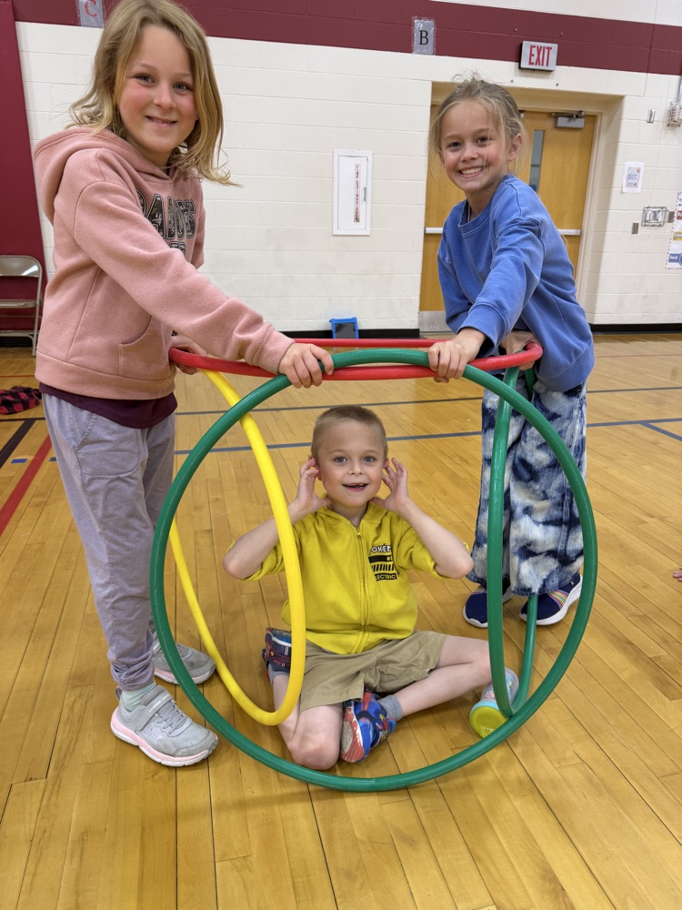 Second grade had a blast during PE class! So many smiles and fun activities!