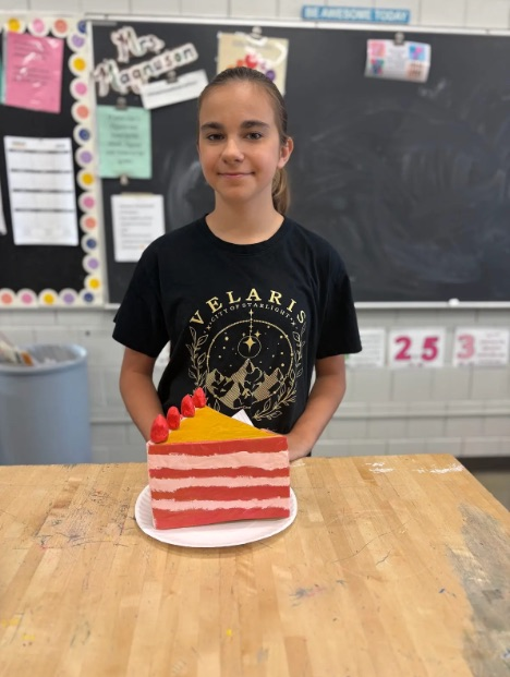Art Exploration II created sweet treat sculptures inspired by Peter Anton! 🥧