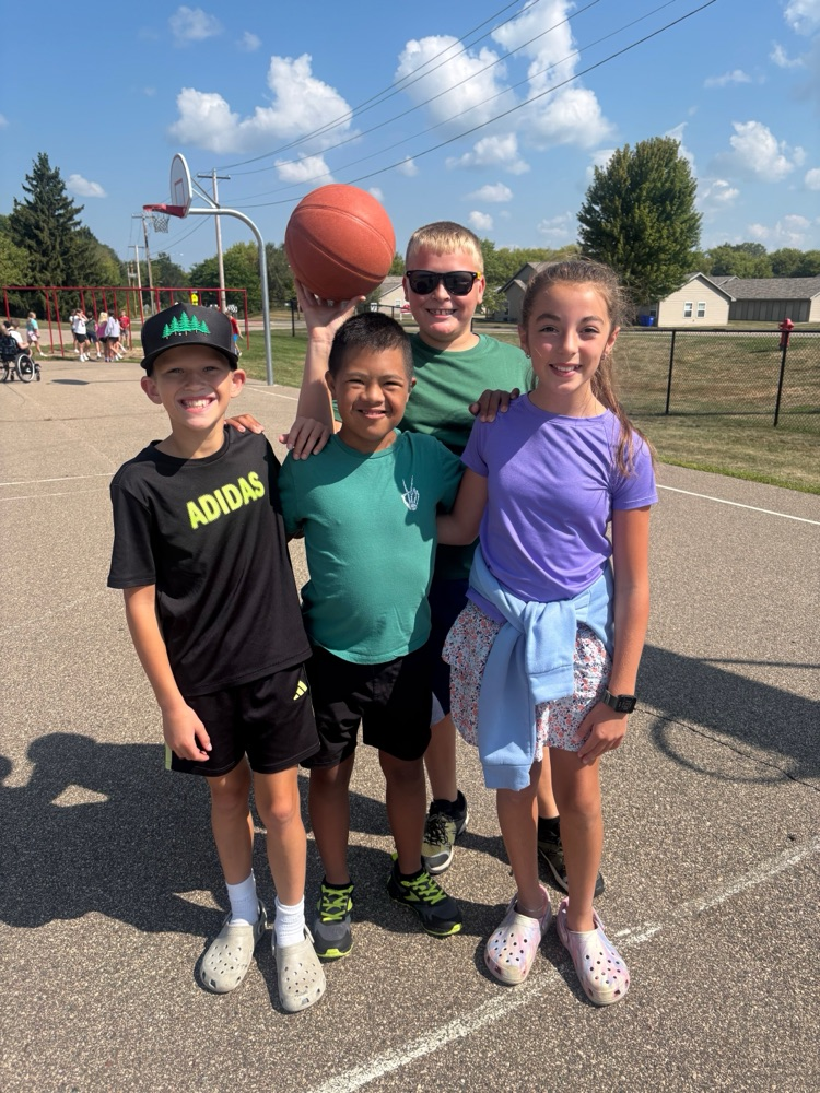 Our fifth graders are having a great time at the middle school!