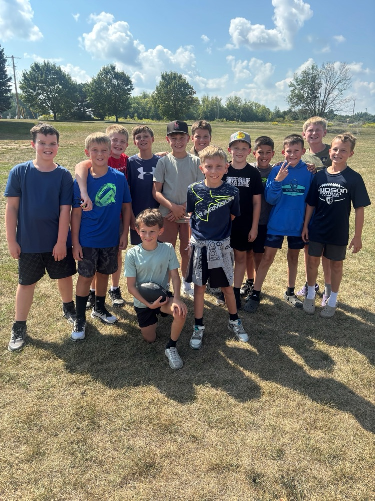 Our fifth graders are having a great time at the middle school!