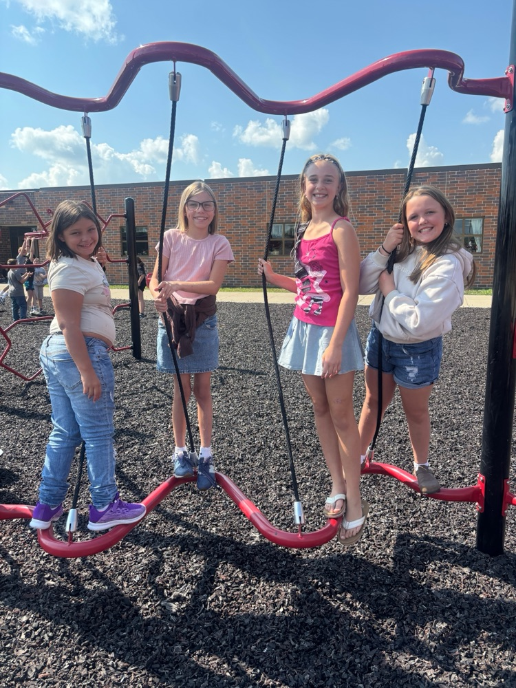 Our fifth graders are having a great time at the middle school!