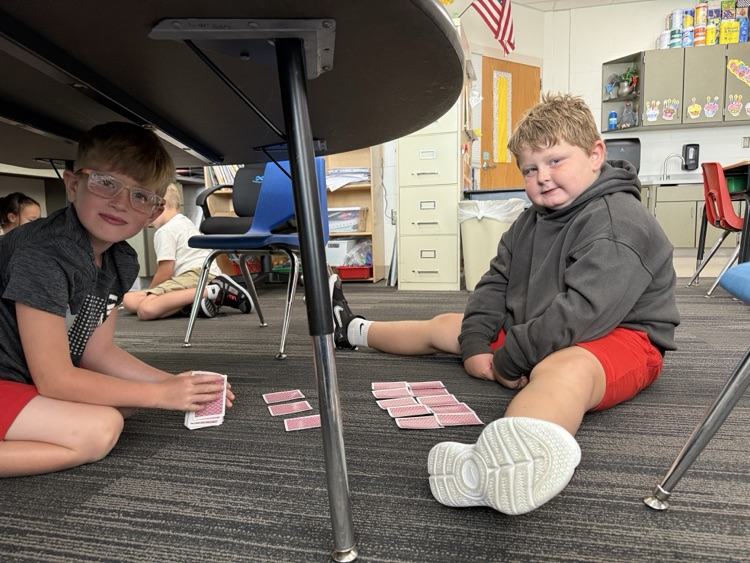 Math is more fun with a partner! 