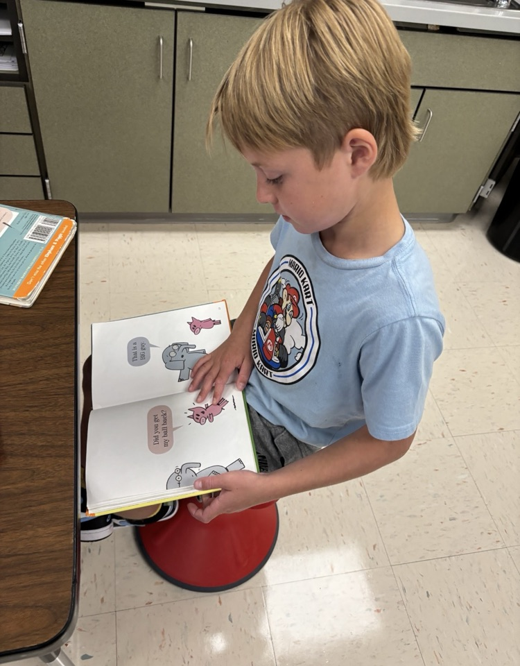 Second graders are taking their reading everywhere!