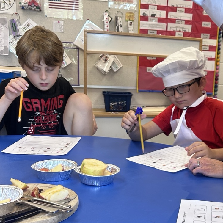 Our 3rd and 4th graders are putting their skills to work as they plan, prepare, and present their cooking creations! 