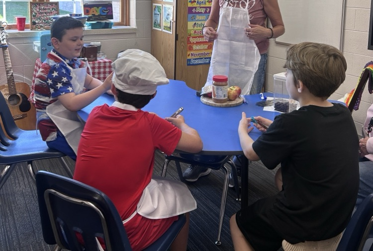 Our 3rd and 4th graders are putting their skills to work as they plan, prepare, and present their cooking creations! 