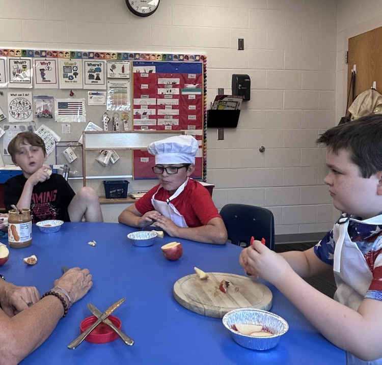 Our 3rd and 4th graders are putting their skills to work as they plan, prepare, and present their cooking creations! 