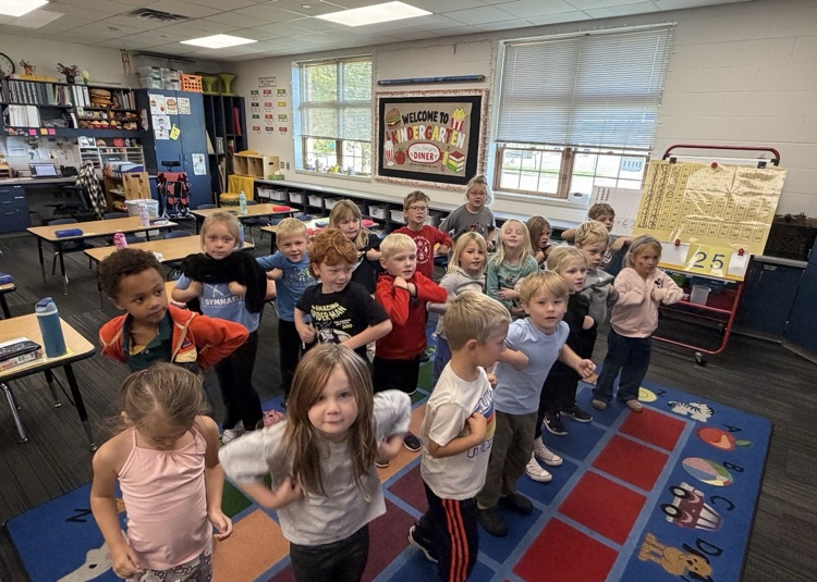 Ms. Berger’s kindergarten class learned that all animals need food! 