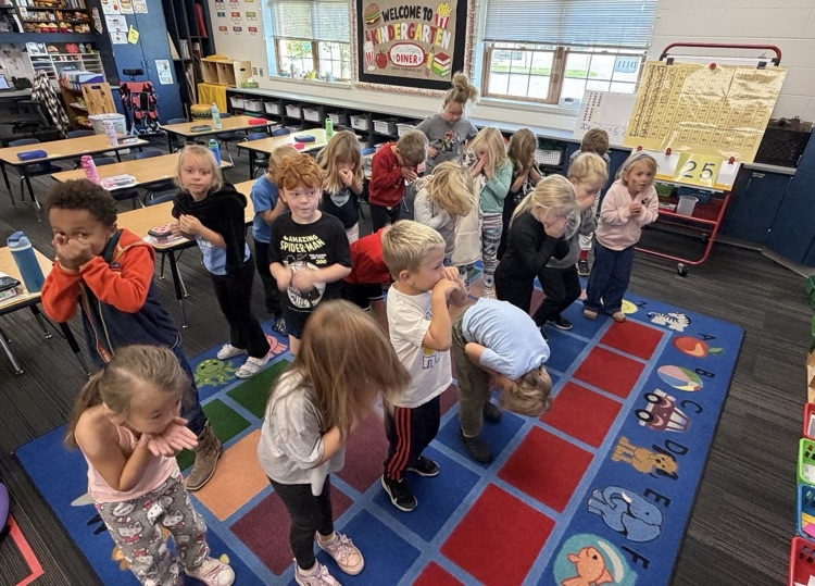 Ms. Berger’s kindergarten class learned that all animals need food! 