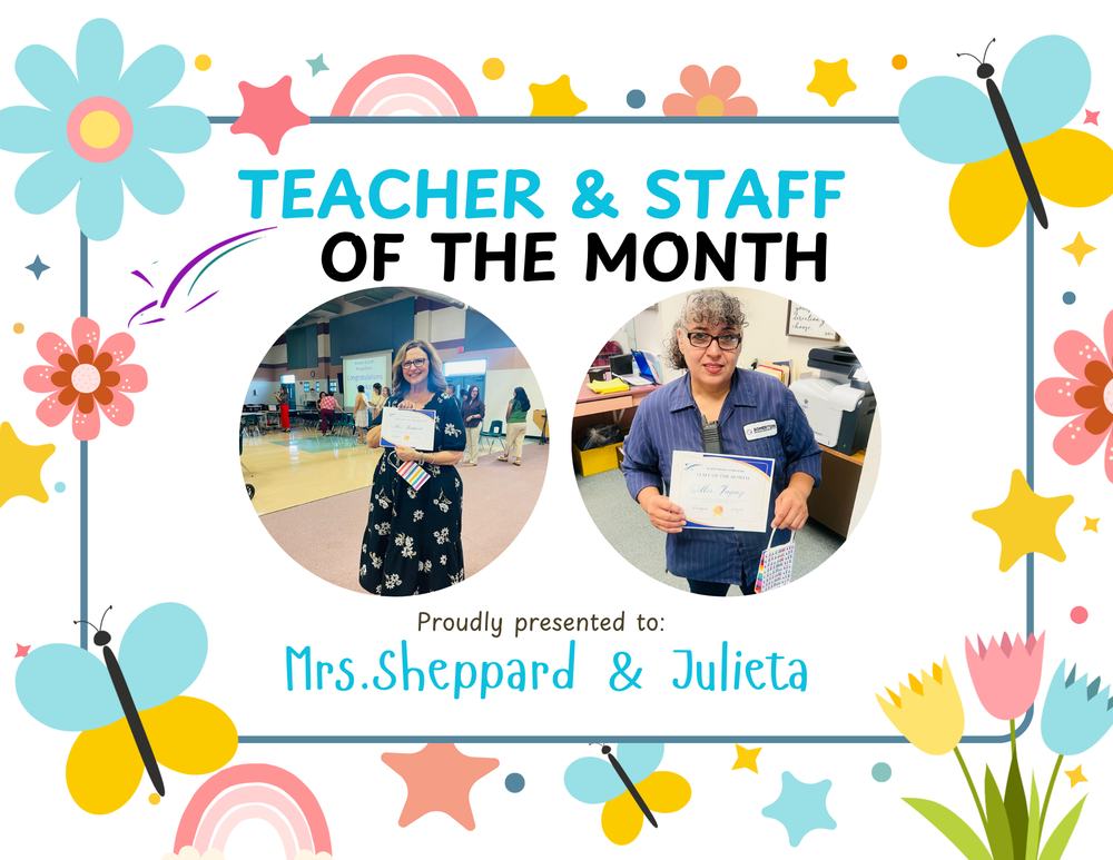 August Teacher & Staff