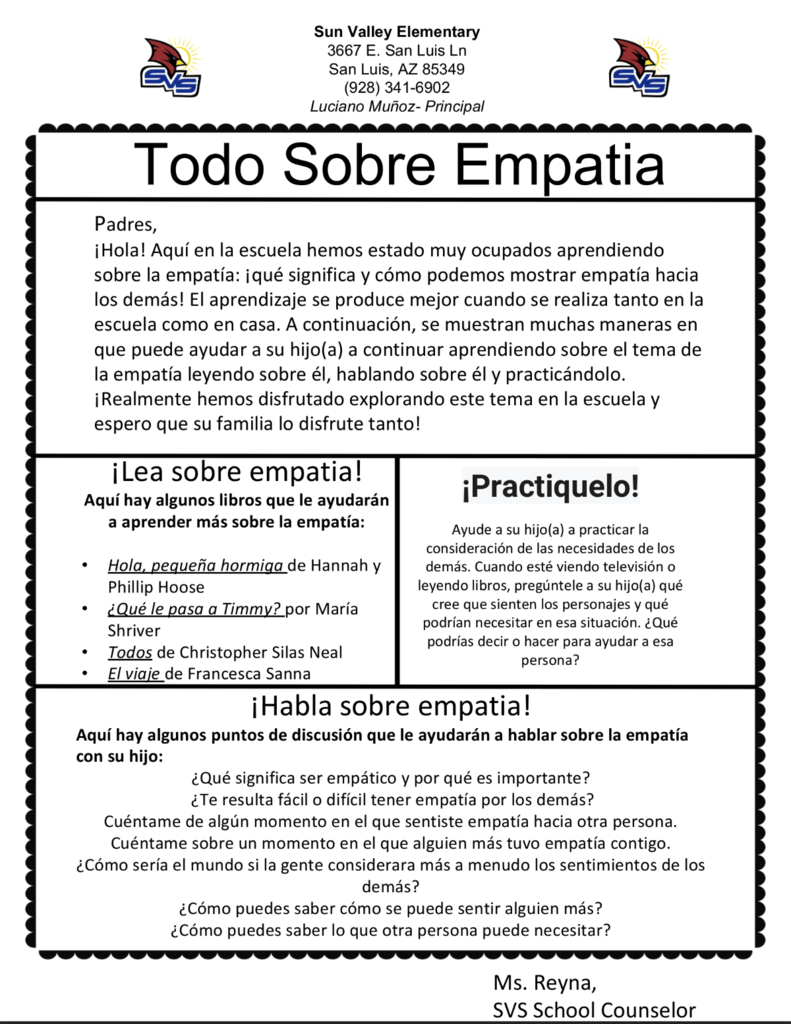 Empathy Letter