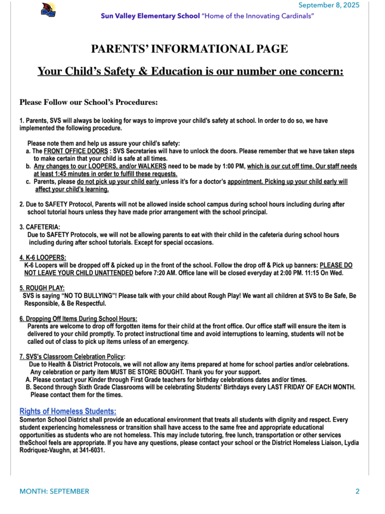 SVS NEWSLETTER SEP 8 , 2025