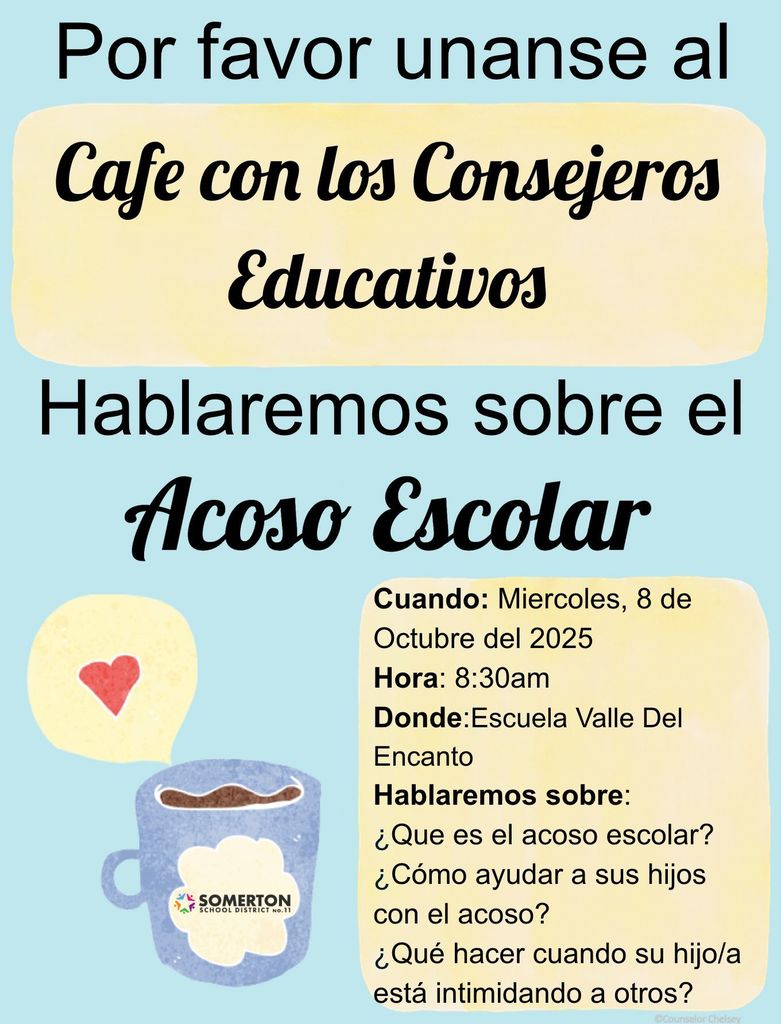 Coffee with counselors