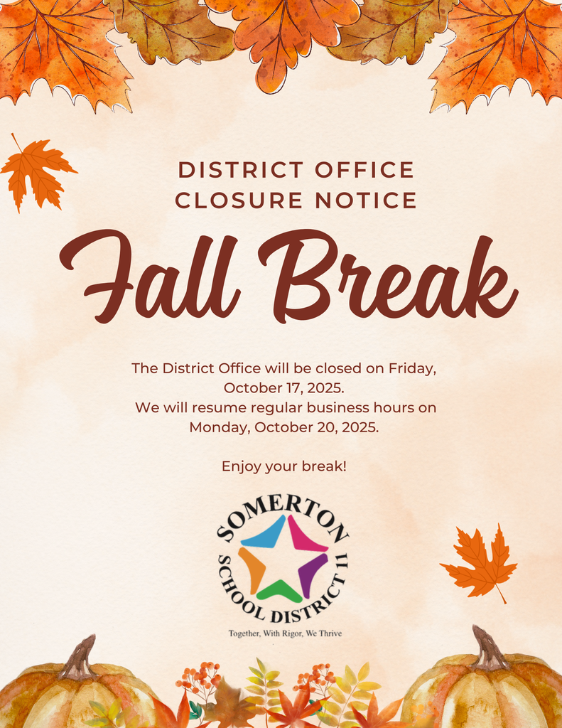 District Office Closure notice